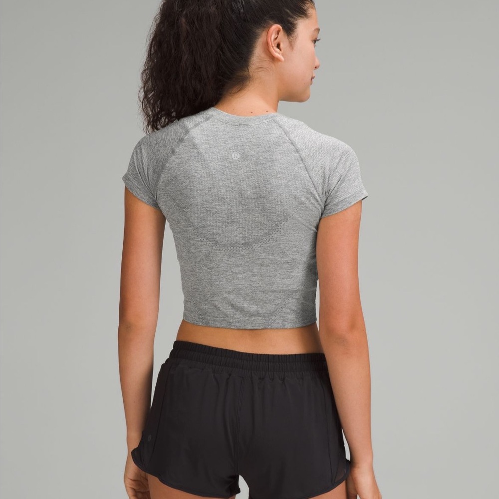 Lululemon: Swiftly Tech Cropped Short-Sleeve Shirt 2.0